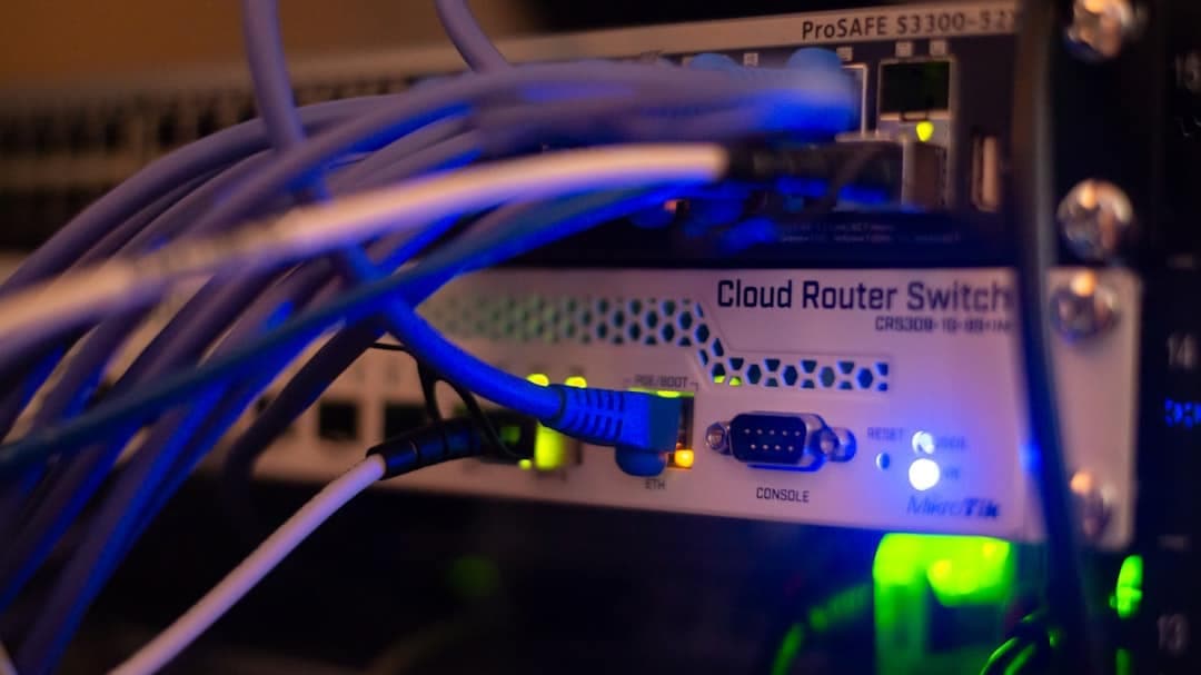 A renewable-powered data centre server room